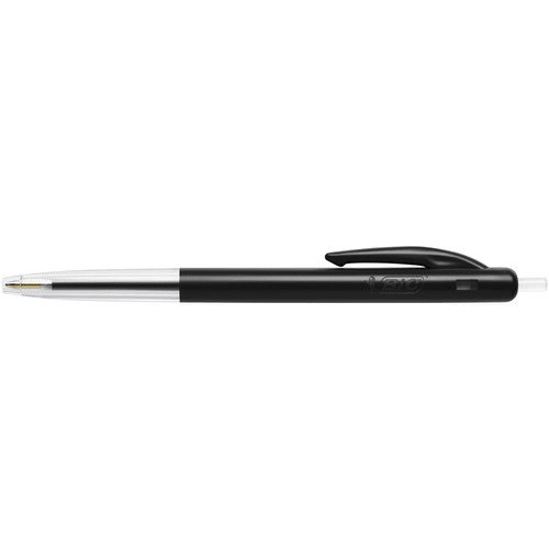 BIC M10 Original Stylos-Bille Rétractables Pointe Moyenne (1,0 mm) - Noir photo du produit Secondaire 1 L