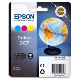 EPSON Multipack Jet d'Encre 3 couleurs Globe (T2670) C13T26704010 photo du produit