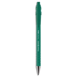 PAPERMATE Stylo bille Flexgrip pointe moyenne rétractable encre Verte corps caoutchouc photo du produit