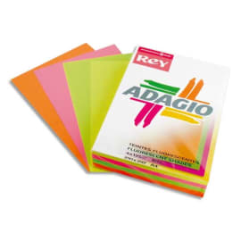 Ramette papier couleur rey adagio couleurs intenses a3 80 gr - 500