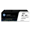 HP 201X CF400XD Pack de 2 Toners Noirs grandes capacités pour HP Color LaserJet Pro M252 / M274 / M277 photo du produit