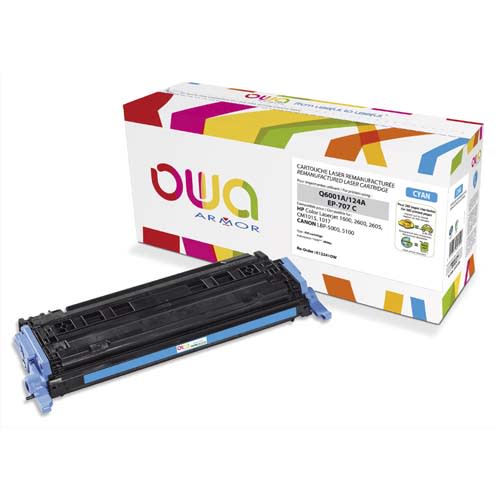 OWA Cartouche toner compatible Cyan Q6001A K12241OW photo du produit Principale L