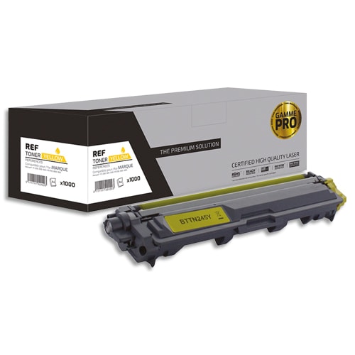 PSN Cartouche compatible laser pro jaune Brother TN-245, L1-BTTN245Y-PRO photo du produit Principale L