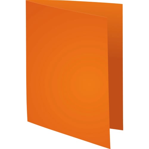 EXACOMPTA Paquet de 100 chemises FOREVER en carte recyclée 220g. Coloris Orange photo du produit Secondaire 1 L