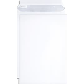 CLAIREFONTAINE Boite de 250 pochettes auto-adh&eacute;sives v&eacute;lin blanc 90g format C4 229x324mm photo du produit