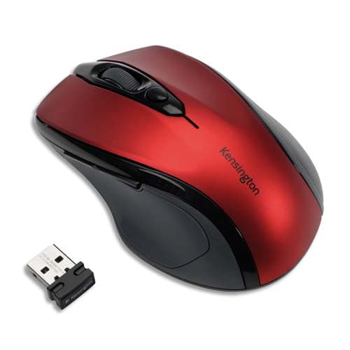 KENSINGTON Souris sans fil Pro Fit, taille moyenne, rouge, K72422WW photo du produit