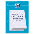 OXFORD Bloc de 30 feuilles BRISTOL perforées A4 210g 5x5 Blanc photo du produit