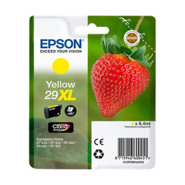 EPSON Cartouche Jet d'Encre Claria Home Jaune XL ''Fraise'' 29 (T2994) - C13T29944012 photo du produit