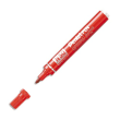 PENTEL Marqueur permanent pointe ogive corps métal encre Rouge indélébile N50 photo du produit