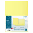 EXACOMPTA Paquet 50 chemises 2 rabats carte 210g SUPER 250. Coloris Jaune photo du produit Secondaire 2 S