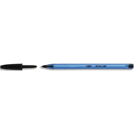 PILOT Stylo à bille rechargeable pointe fine rétractable encre Bleue corps  plastique cristal BPS-MATIC