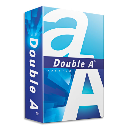 DOUBLE A Ramette 500 feuilles papier extra Blanc PREMIUM DOUBLE A A5 80G CIE 165 photo du produit Principale L