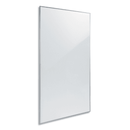 BI-OFFICE Tableau triptyque Blanc laqué, magnétique effaçable à sec,  repose-stylos - Format L240 x H90 cm