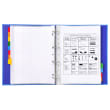 EXACOMPTA Jeu d'intercalaire 12 positions en carte Blanche 170g, onglets Mylar®. Format A4+. photo du produit Secondaire 1 S