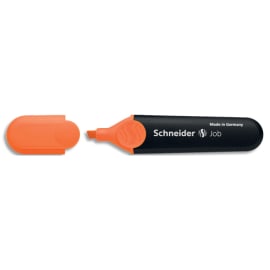 SCHNEIDER Surligneur JOB 150 (rechargeable) pointe biseautée, encre Orange photo du produit