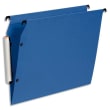 ESSELTE Paquet de 10 dossiers suspendus LMG ARMOIRE en polypro opaque. Fond V, bouton-pression. Bleu photo du produit