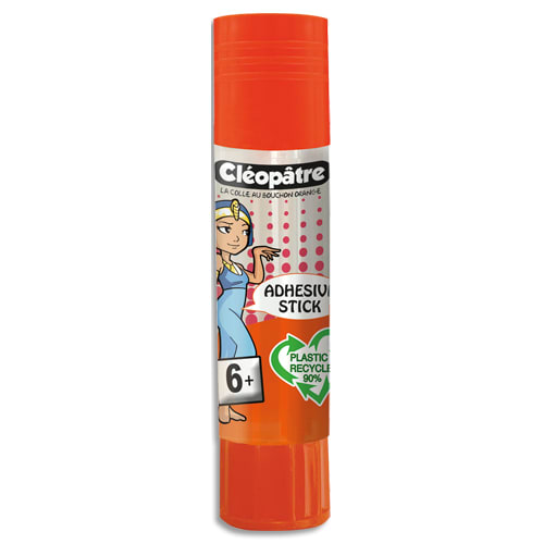 CLEOPATRE Cléostick transparent adhésive 21 gr dès 6 ans - ''recyCléo