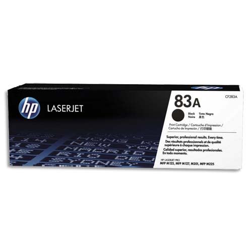 HP Toner Noir 83A CF283A photo du produit Principale L