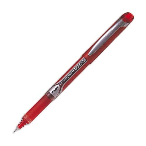 PILOT Stylo roller grip pointe aiguille 0,7 mm Rouge V7 grip photo du produit Principale L