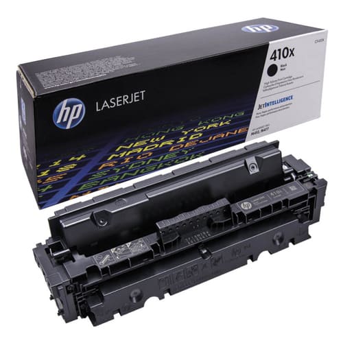 HP 410X CF410X Toner Noir grande capacité Authentique pour HP Color LaserJet Pro M377 / M452 / M477 photo du produit