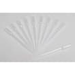 O'COLOR Sachet 10 pipettes comptegoutte vide en plastique 3ml graduées photo du produit