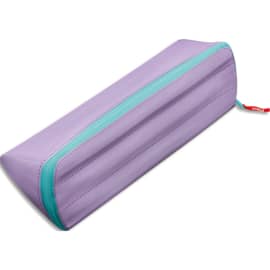 MAPED Trousse ouverture xxL, réversible et personnalisable. Polyester. Pastel Purple pailletée photo du produit