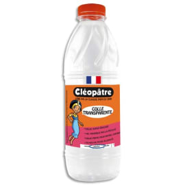 CLEOPATRE Colle synthétique transparente / Flacon de colle transparente 1 litre photo du produit