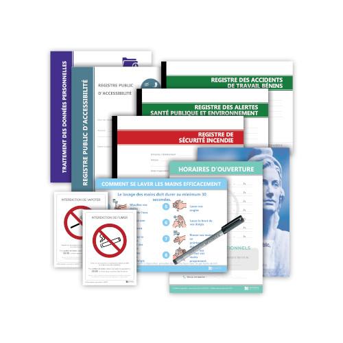 LEGIMEDIA EDITIONS Pack métier : affiches et registres obligatoires laboratoires d'analyses médicales photo du produit Principale L