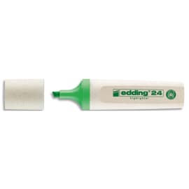 EDDING Surligneur ECOLINE-24 pointe biseautée a une largeur de trait de 2 à 5 mm. Couleur vert photo du produit