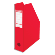 ESSELTE Porte-revues en PVC soudé 19/10e, dos de 7 cm, livré à plat. Coloris rouge photo du produit