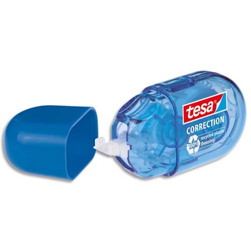 TESA mini roller correction facile, nette et précise Bleu ecologo 6Mx5mm photo du produit