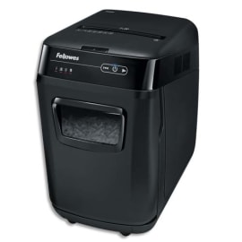 FELLOWES Destructeur automatisé AutoMax 200C, détruit 200 feuilles, corbeille 32 L, sécurité P-4 4653601 photo du produit