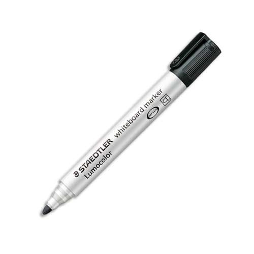 STAEDTLER Marqueur effaçable à sec pour tableaux Blancs pointe ogive encre à base d'alcool Noire 351 photo du produit Principale L