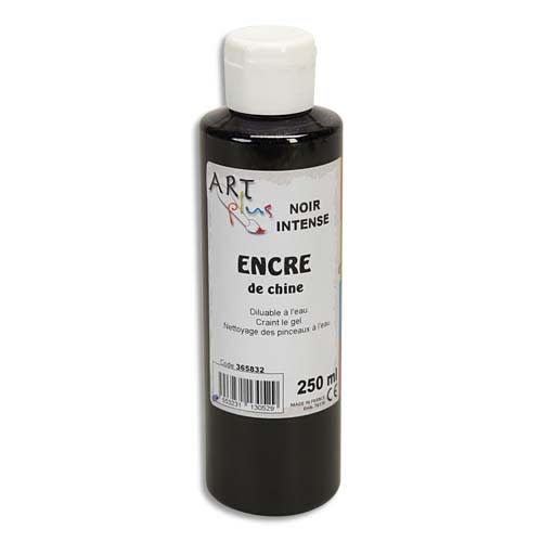 ART PLUS Encre de chine Noir 250ml photo du produit Principale L