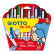 GIOTTO BE-BE Etui de 12 feutres Maxi BE-BE assortis photo du produit