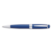 CROSS Stylo Bille Cross Bailey Laqué Bleu - Mécanisme garanti à vie photo du produit