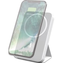 MOBILITY LAB Power Bank 5000mAh &agrave; induction magn&eacute;tique - Blanc photo du produit