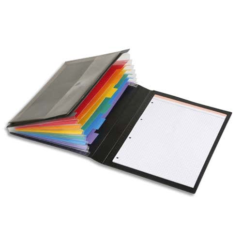 Trieur Document A4 Avec 12 Compartiments Rainbow Touch