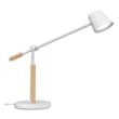 UNILUX Lampe LED Vicky 5W. 3 intensités. Port USB sur le socle. Bois FSC. 50 000h. 100 lm/W. A+ photo du produit