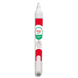 PENTEL Stylo de correction pointe plastique système à valve séchage rapide contenance 7 ml PENTEX POCKET photo du produit