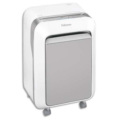 FELLOWES Destructeur micropart LX-Series LX211 Blanc, DIN P-5 - 5050301 photo du produit