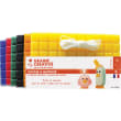 GRAINE CREATIVE Lot de 6 plaques de cire &agrave; modeler de 175g de teintes vives assorties + 3 m de m&egrave;che photo du produit