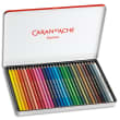 CARAN D'ACHE Boîte métal de 30 crayons de couleur Aquarellable SWISSCOLOR METAL SWISS DRAPEAU photo du produit