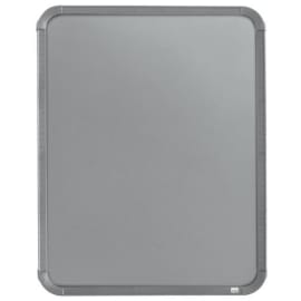 NOBO Tableau Slimline gris - 360 x 280 mm - QB05442CD photo du produit