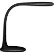 UNILUX Lampe LEDS Lucy en m&eacute;tal gain&eacute; &eacute;lastom&egrave;re, hauteur 39 cm, longueur bras 37 cm. Noir photo du produit