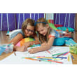 STABILO Trio A-Z feutre de coloriage pointe moyenne - Etui carton de 12 feutres - Coloris assortis photo du produit Secondaire 2 S