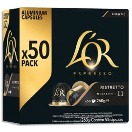 L'OR Boîte de 50 dosettes Espresso Ristreto photo du produit