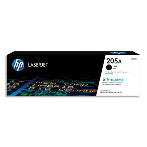 HP 205A CF530A Toner Noir Authentique pour HP Color LaserJet Pro M180 / M181 photo du produit