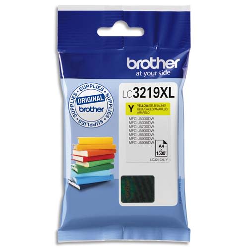 BROTHER Cartouche Jet encre LC3219XLY photo du produit Principale L