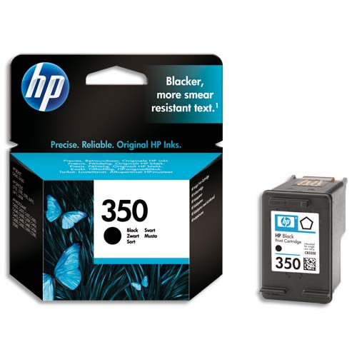 HP Cartouche Jet d'encre Noir 350 CB335EE 20743 photo du produit Principale L